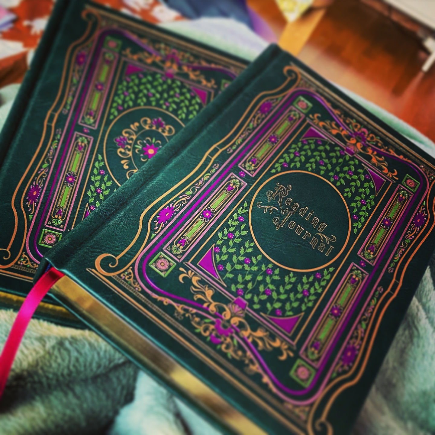 Customer photo review of Literati Notebook - Forest Green