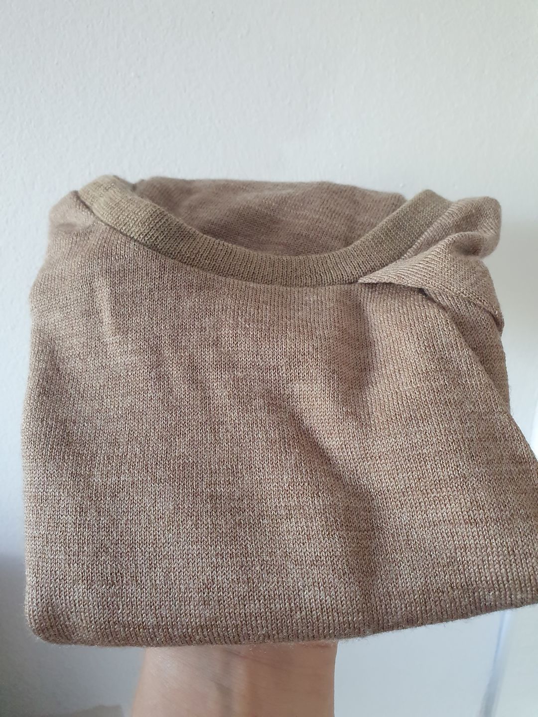Customer photo review of Merino T-Shirt mit der Falte Lärche