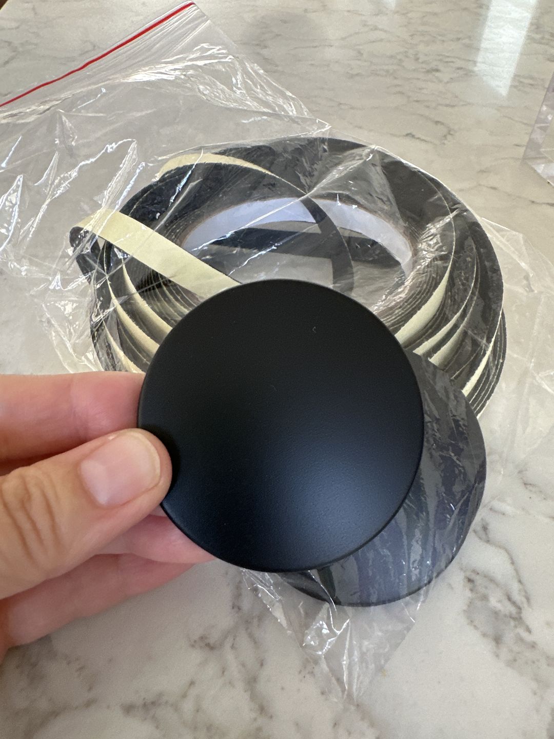 Customer photo review of TESPLUS 19'' Hurricane Style Wheel Cover for Model Y