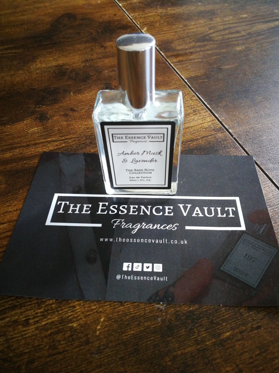Customer photo review of Amber Musk & Lavender Eau De Parfum