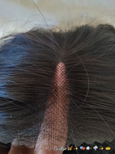 Customer photo review of Body Wave Wear & Go Glueless Wigs With Natural Hairline Dome Cap Lace Closure Wigs