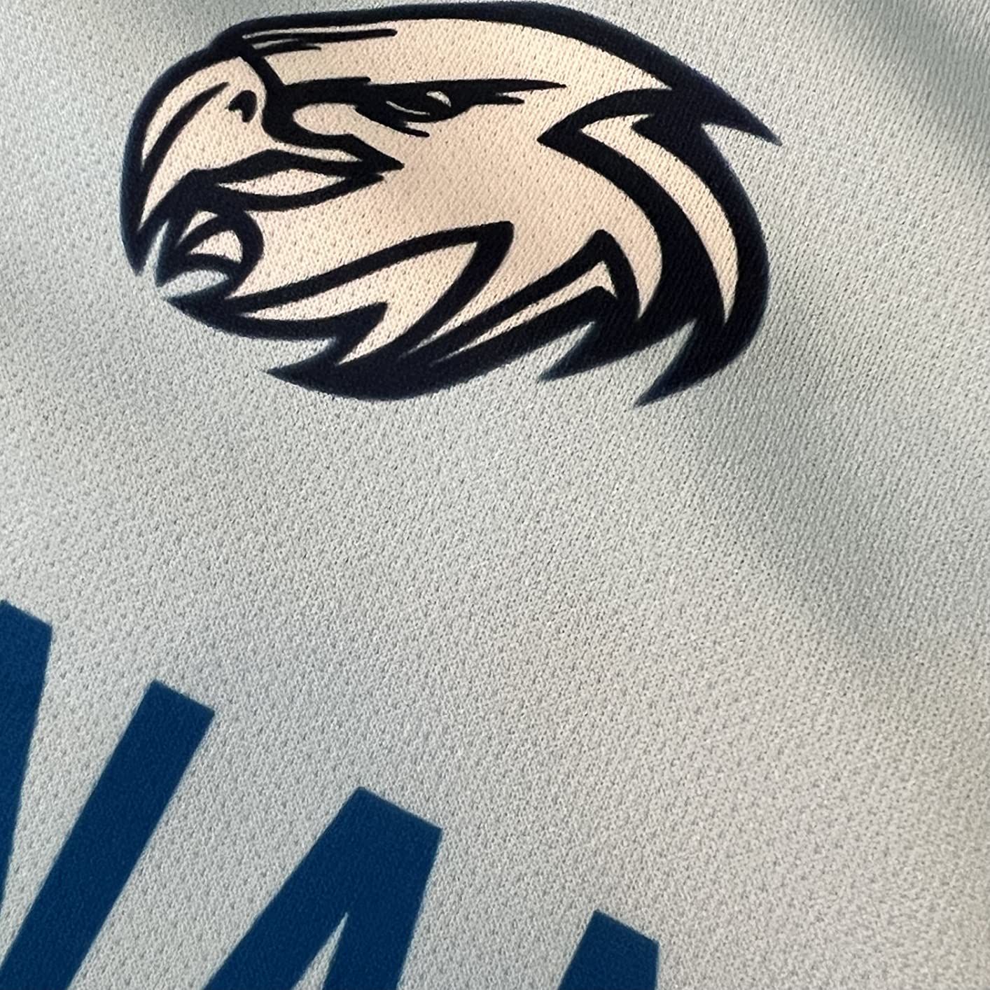 Customer photo review of Custom Soccer Jerseys for Men Women Personalized Soccer Uniforms for Adult and Kid Light Blue-White