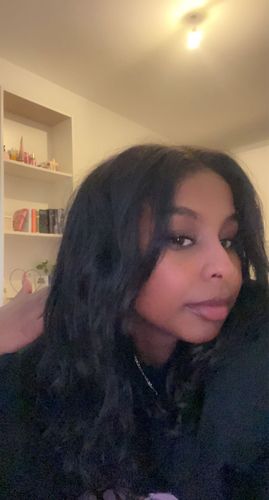 Customer photo review of Body Wave Wear & Go Glueless Wigs With Natural Hairline Dome Cap Lace Closure Wigs