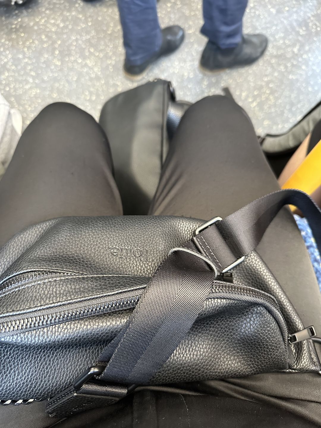 Customer photo review of The Bum Bag (Black / Black)