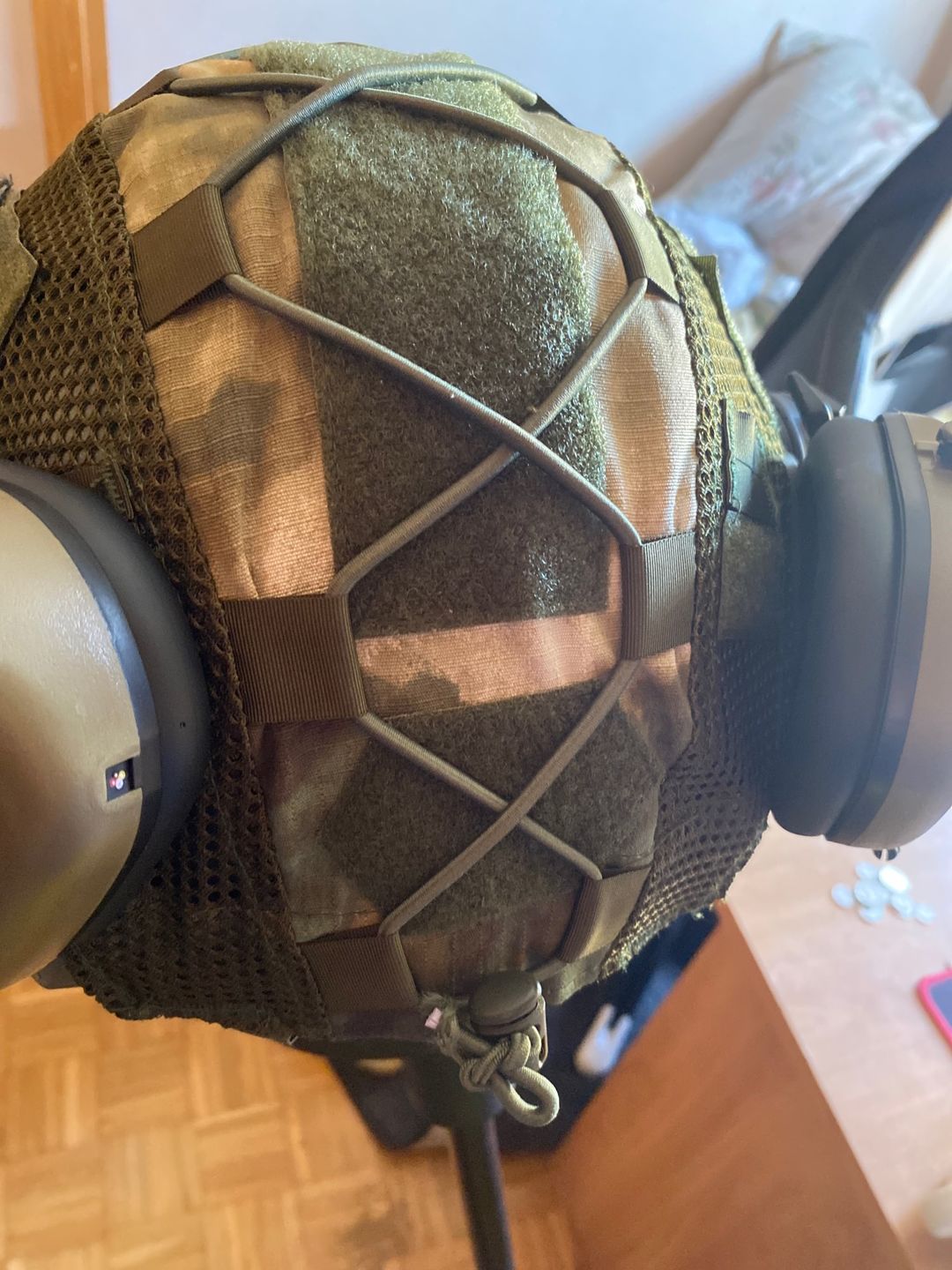 Customer photo review of Housse de casque militaire