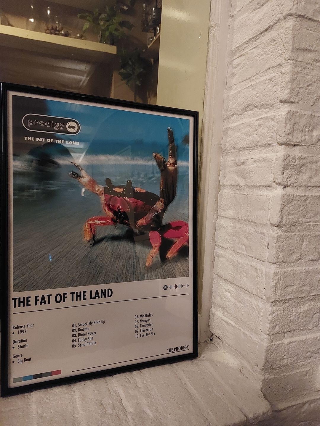 Customer photo review of Custom Album Cover Poster | Design 1