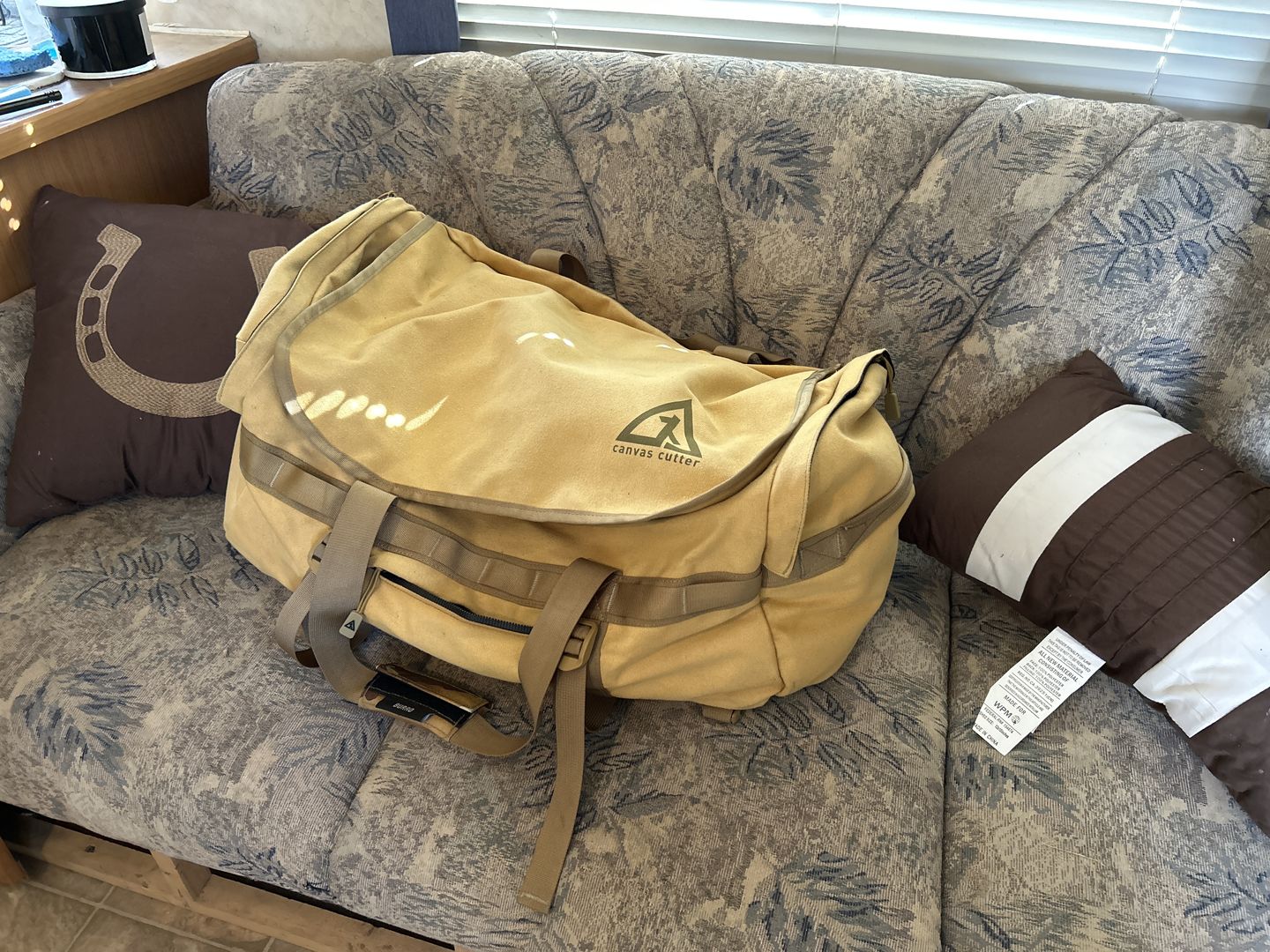 Customer photo review of The Burro Duffel