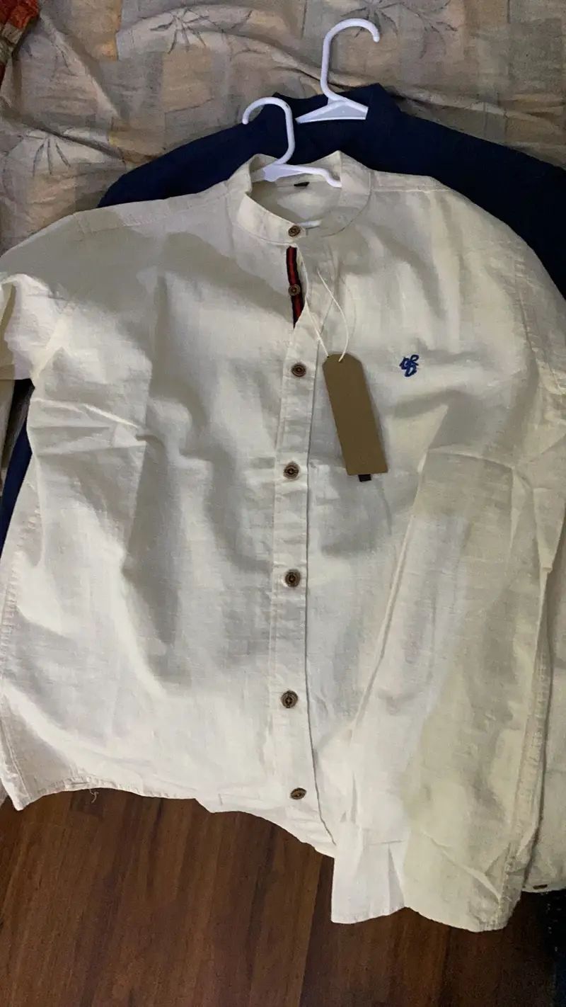 Customer photo review of Herren Langarmshirt aus 100% Baumwolle