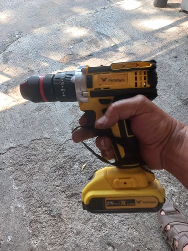Customer photo review of Taladro Desatornillador Inalambrico 1360rpm 26pz + Extensor