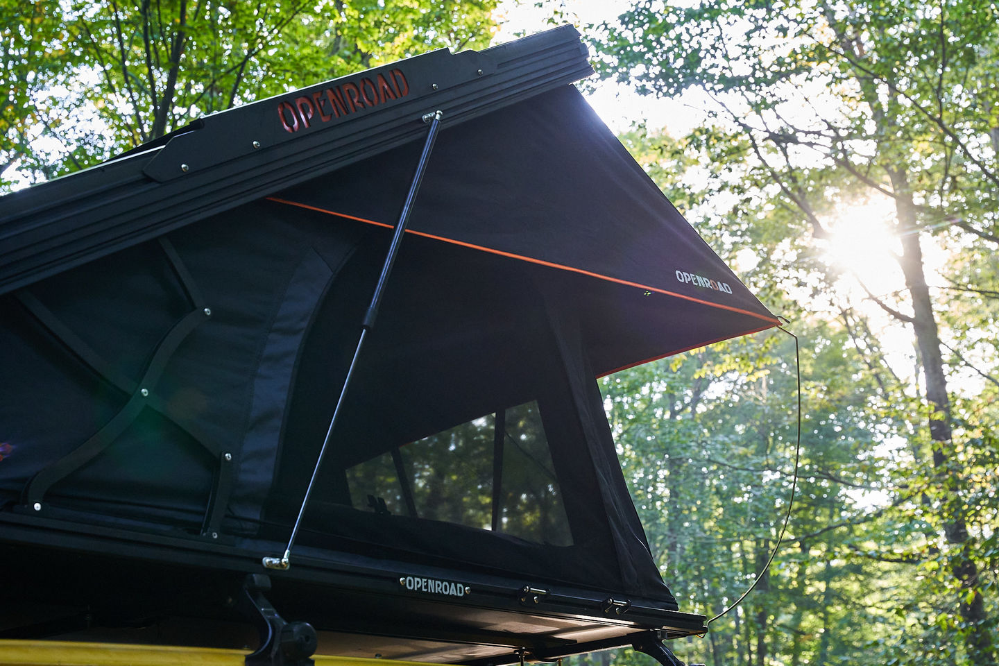 Customer photo review of OPENROAD4WD Aluminum Best Hard Shell Roof Top Tent - PeakRoof Series