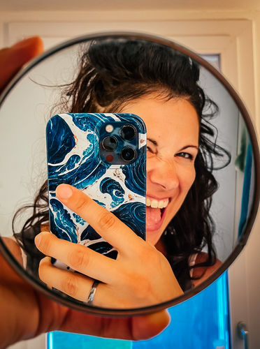 Customer photo review of Ocean Marble - iPhone 12 Pro Max