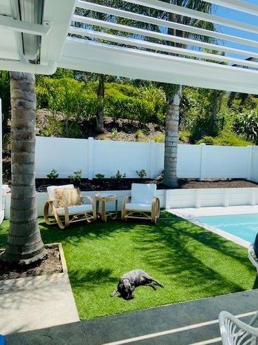 Customer photo review of Pretzel Armchair