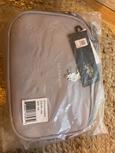 Customer photo review of CLASSIC ZIP PRINTED CROSSBODY BAG (LAVENDER)