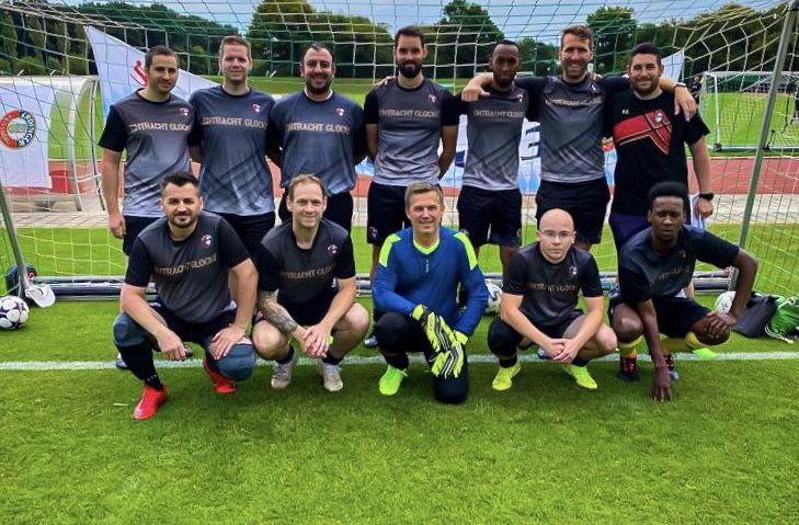 Customer photo review of Custom Soccer Jerseys for Men Women Personalized Soccer Uniforms for Adult and Kid Black&Gray
