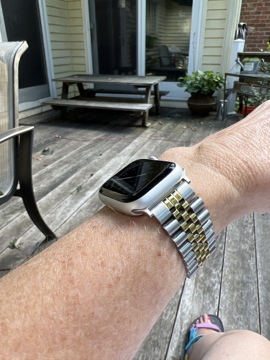 Customer photo review of Nete Stainless Band