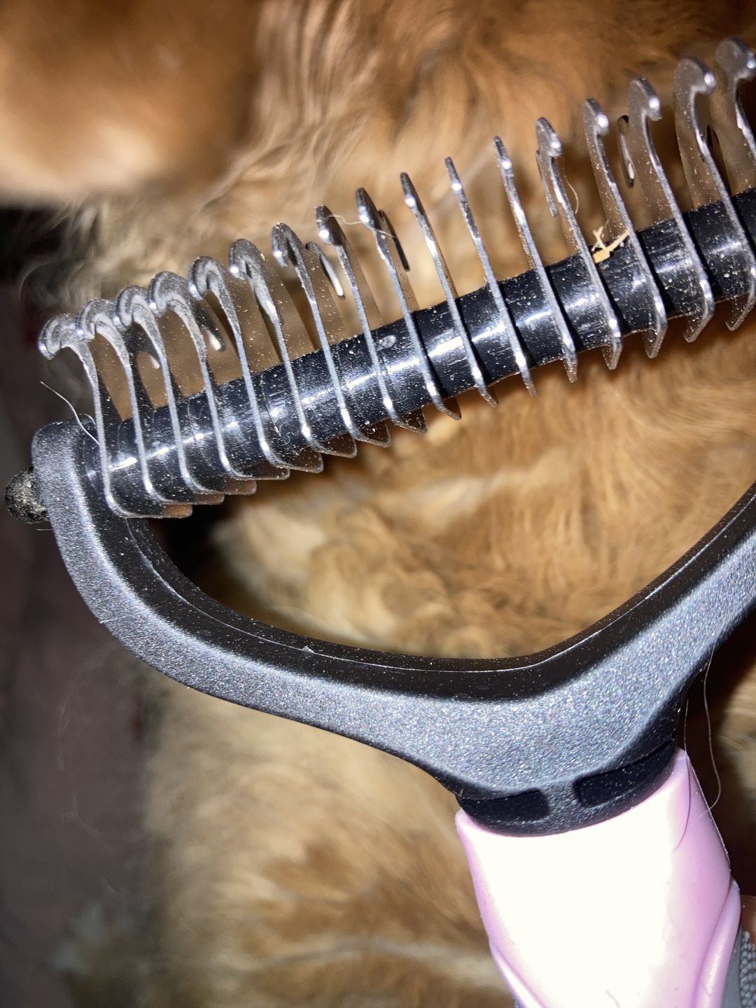 Customer photo review of Cepillo Cortador de Nudos de Pelo para Mascotas Milgenial