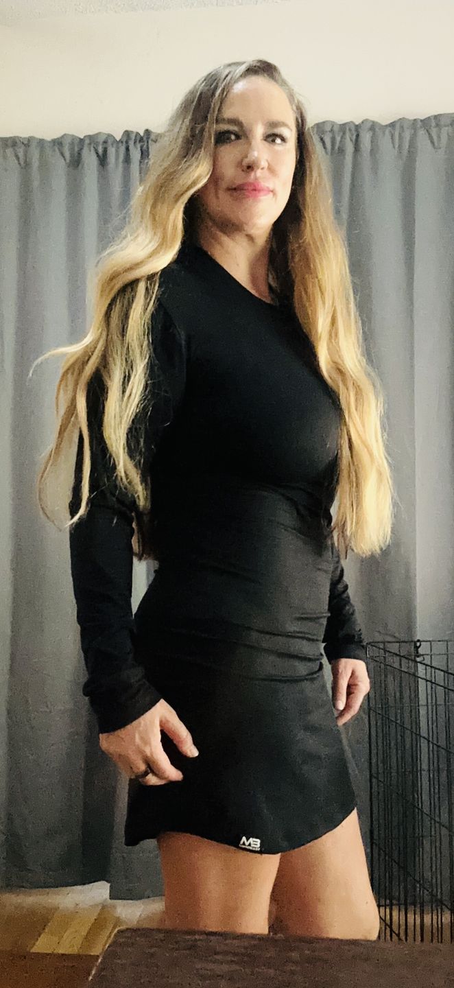 Customer photo review of Og T-shirt Dresses - Long Sleeve