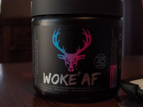 Customer photo review of Woke AF - Pre Workout 40 Portions