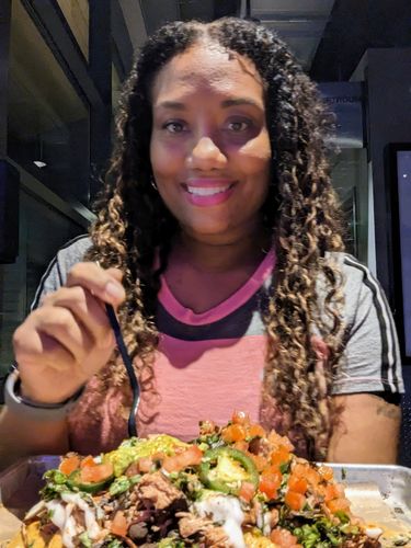 Customer photo review of Curly Chestnut 110G