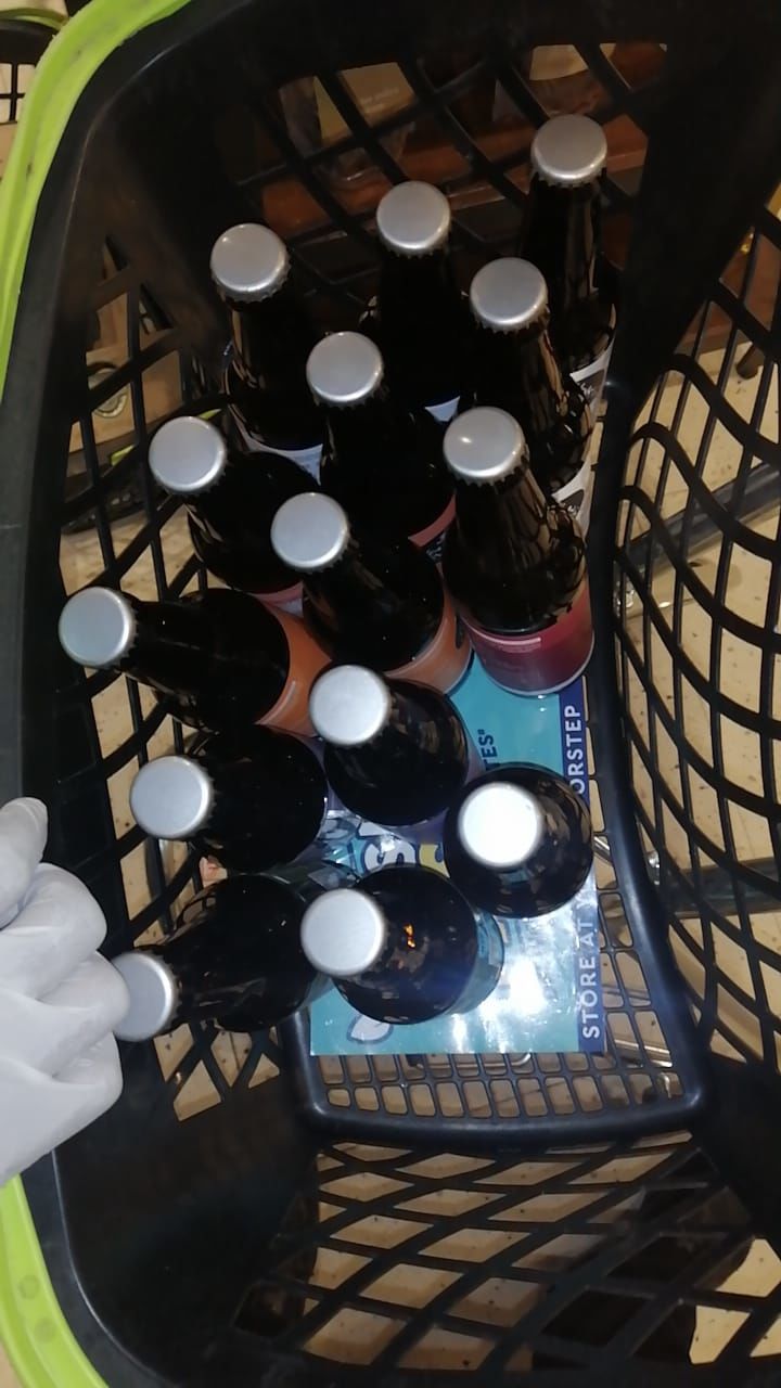 Customer photo review of Zoh Kombucha Sampler Pack - 9 Flavors for a Burst of Probiotic Goodness