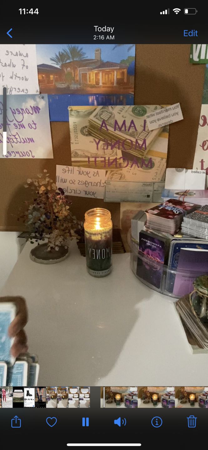 Customer photo review of Money Magic Candle