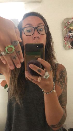 Customer photo review of Kristabella Locket Rings