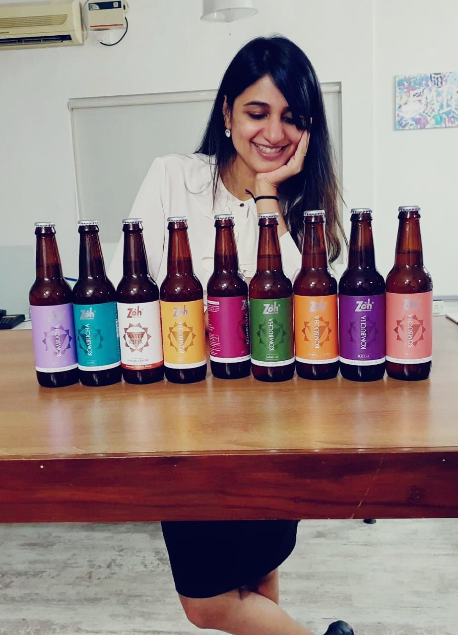 Customer photo review of Zoh Probiotics Build Your Own Box: Customizable Kombucha and Water Kefir Flavours for Gut Health