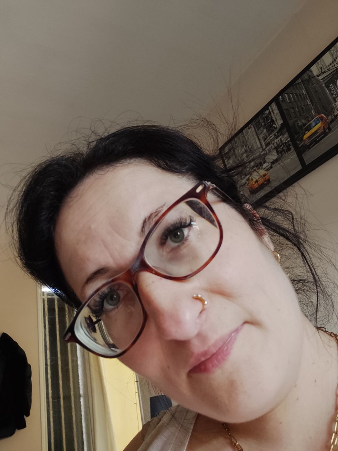 Customer photo review of Le vrai piercing Amalya
