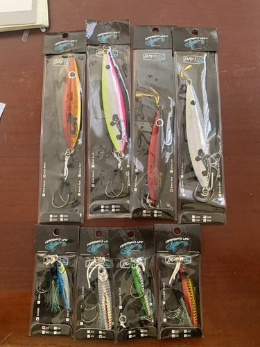 Customer photo review of Fisherman's Life® Jiggy Jigs 20g, 30g, 40g 50g (Four Color Variations)