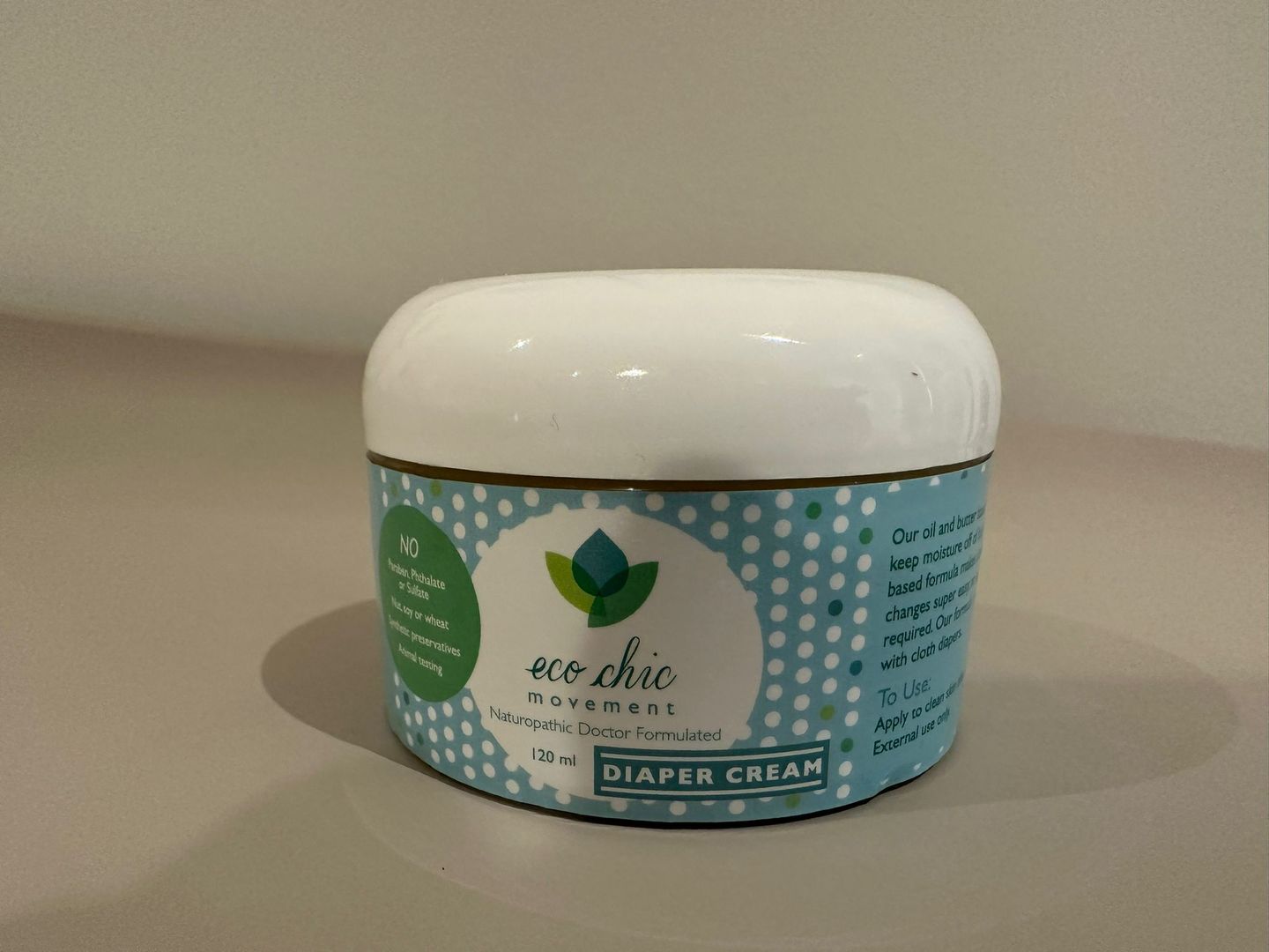 Customer photo review of Diaper Cream