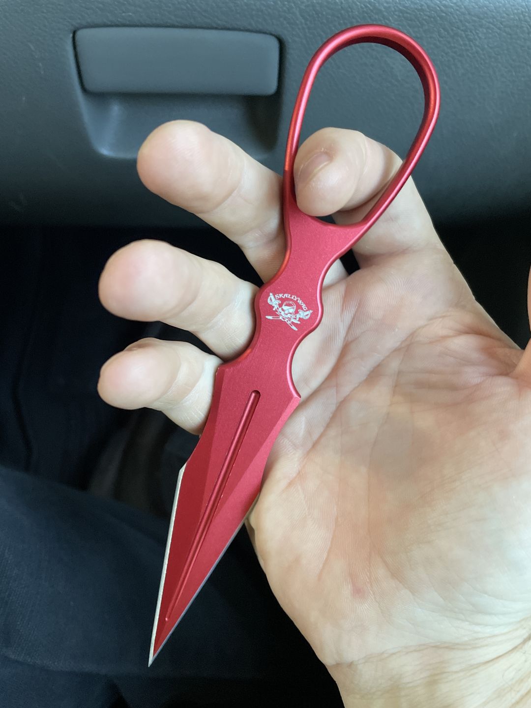 Customer photo review of Skallywag Aluminum Dagger (Not Trainer)