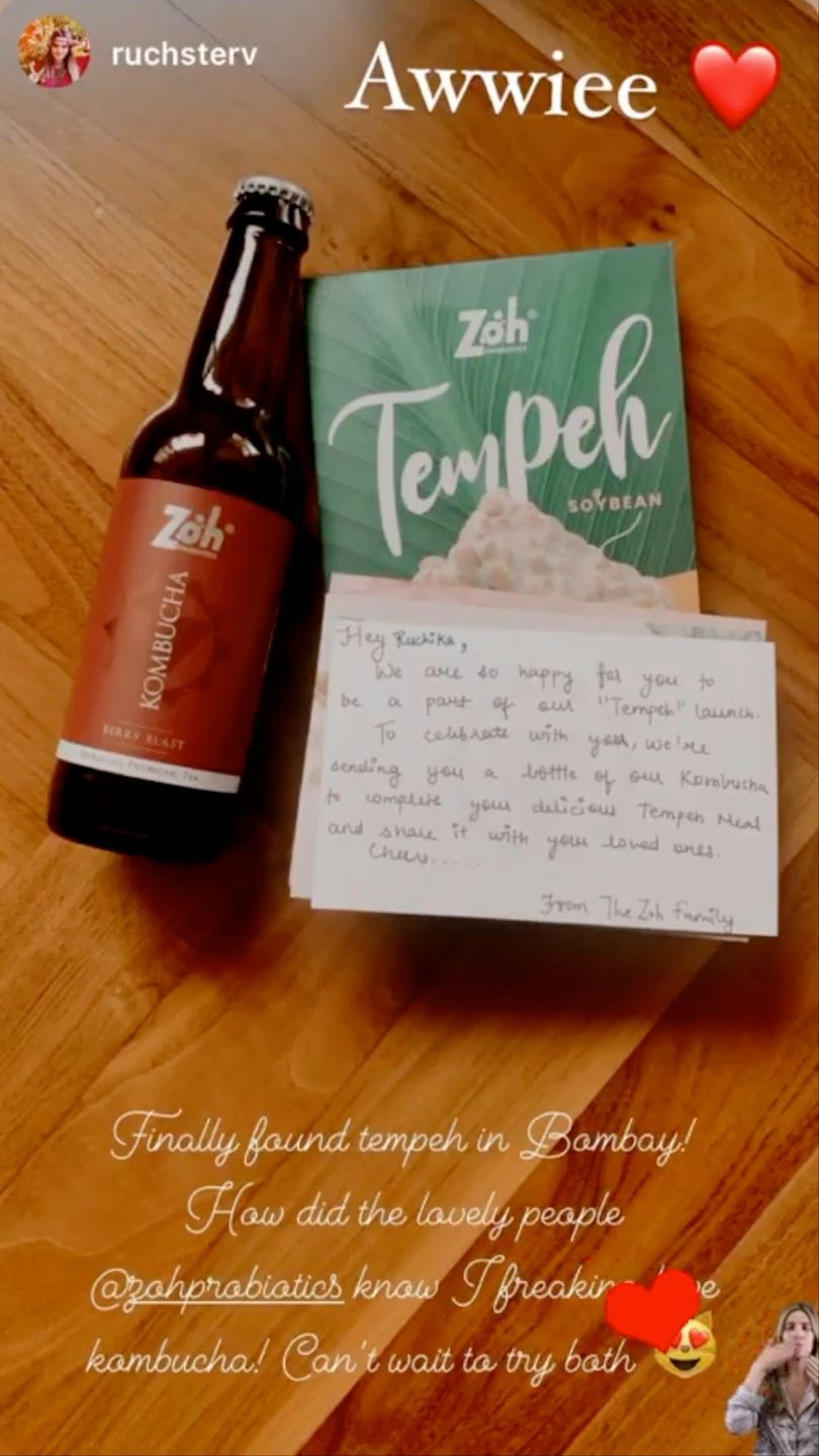Customer photo review of Zoh Probiotics Berry Blast Kombucha: Gut-Boosting Probiotic Drink with Mixed Berries