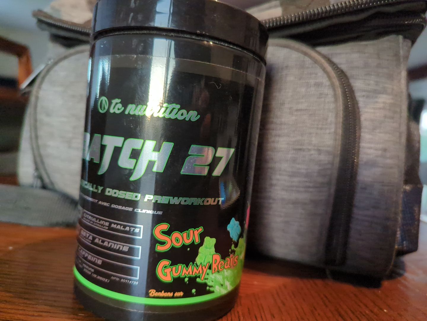 Customer photo review of TC Nutrition - Batch 27 Pre Workout 360g