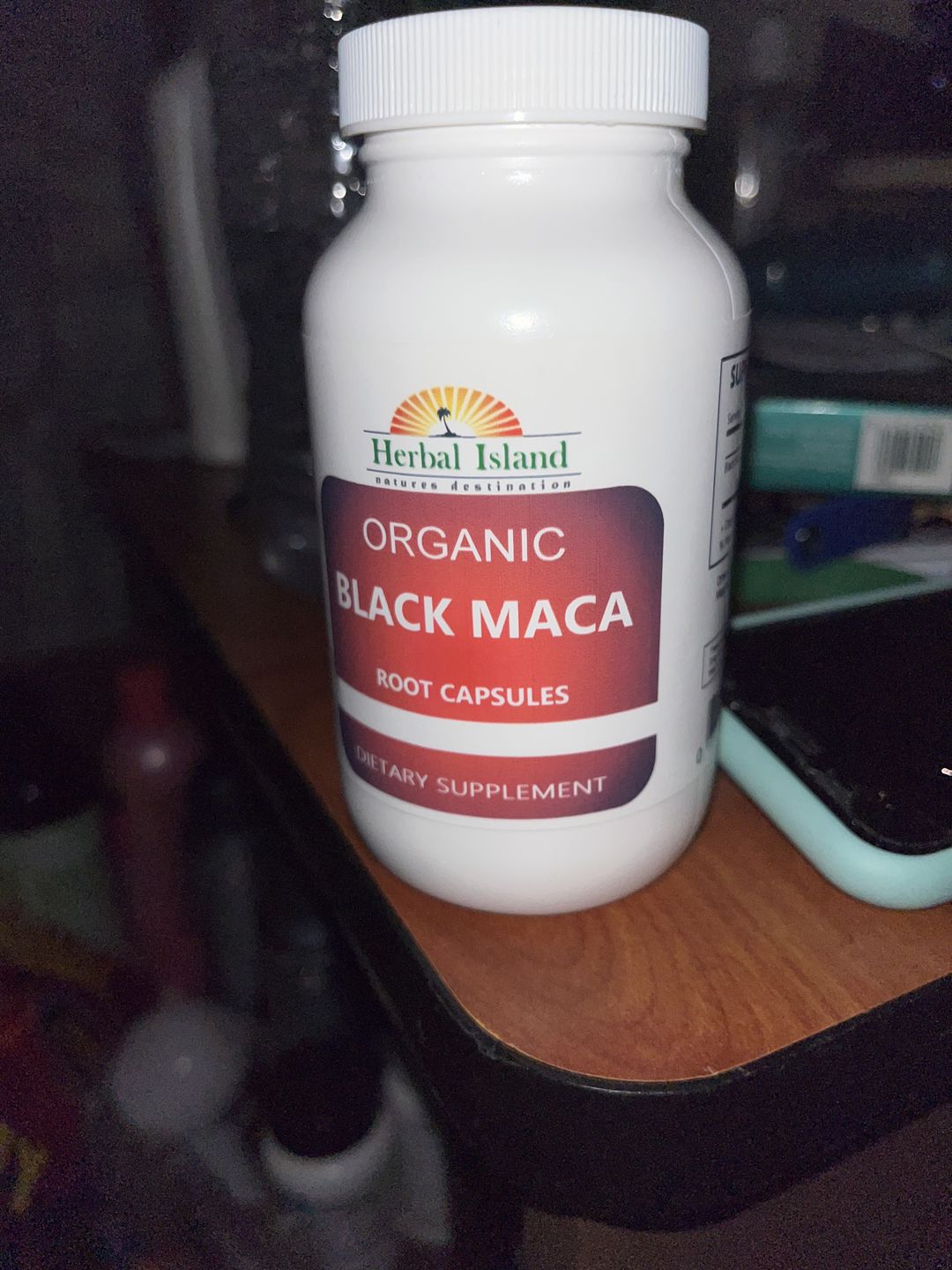 Customer photo review of Black Maca Root Capsules
