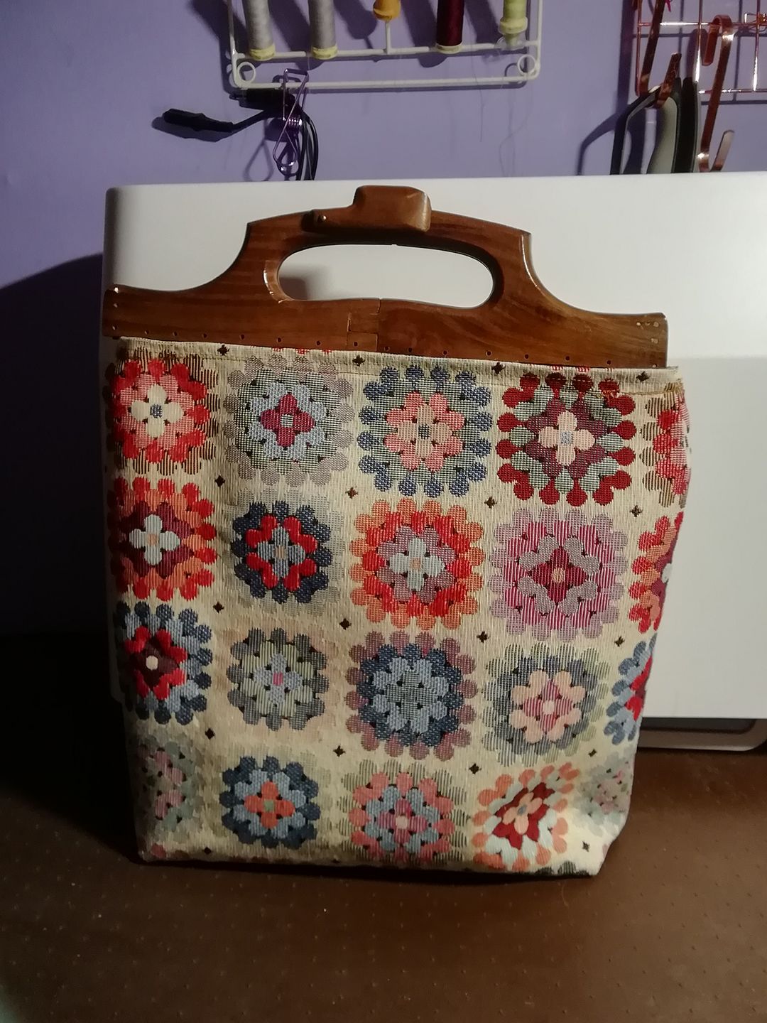 Customer photo review of Mystery Fabric Remnant Box