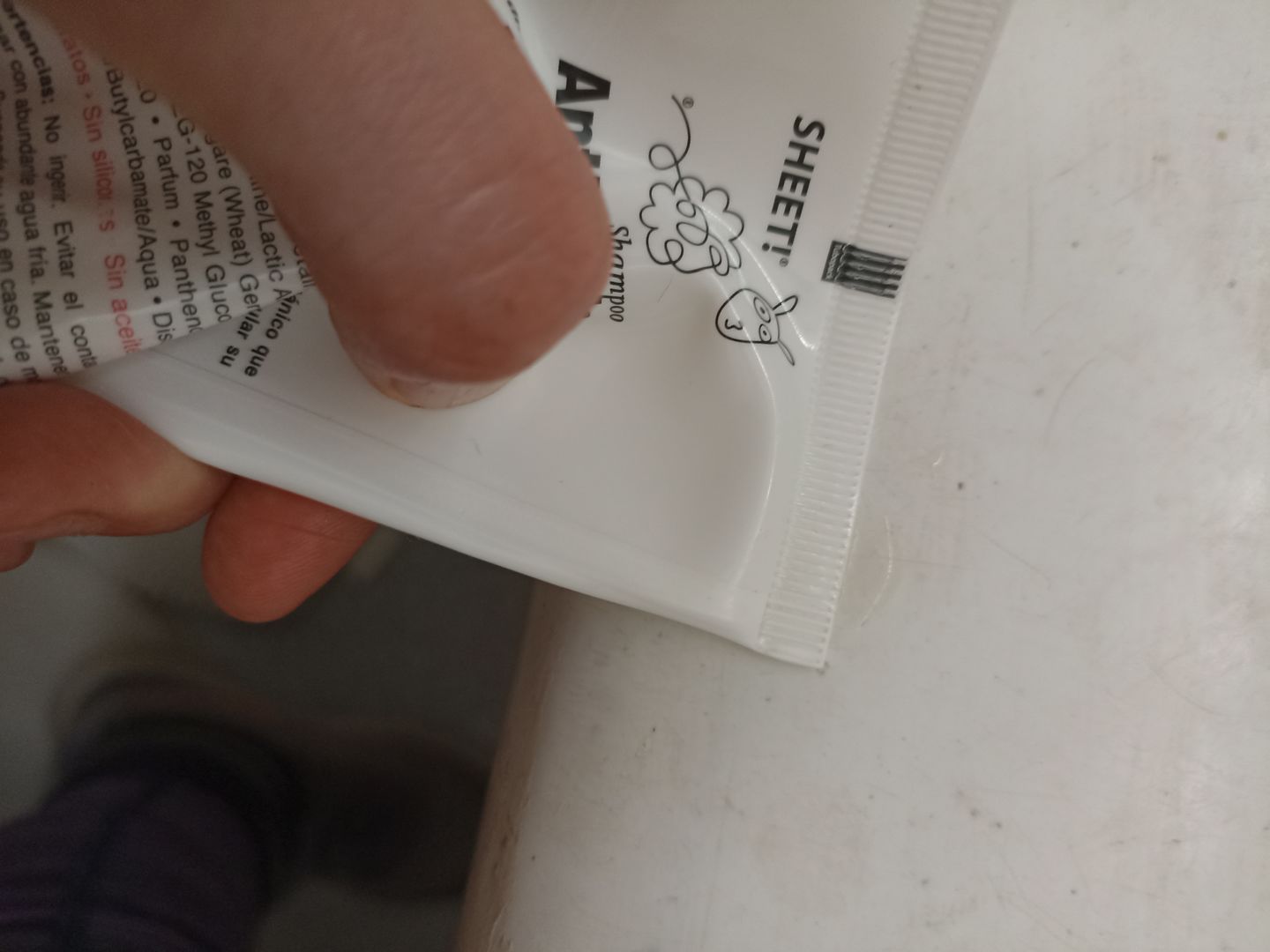 Customer photo review of Shampoo Anticaída