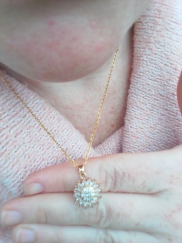 Customer photo review of You Are My Sunshine Spinning Ring