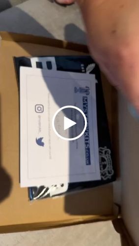 Customer video review of Kids Mystery Football Shirt
