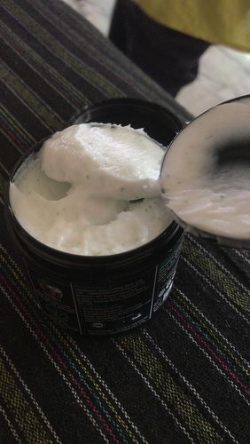 Customer photo review of Muuchstac Cocoalo Hair Cream