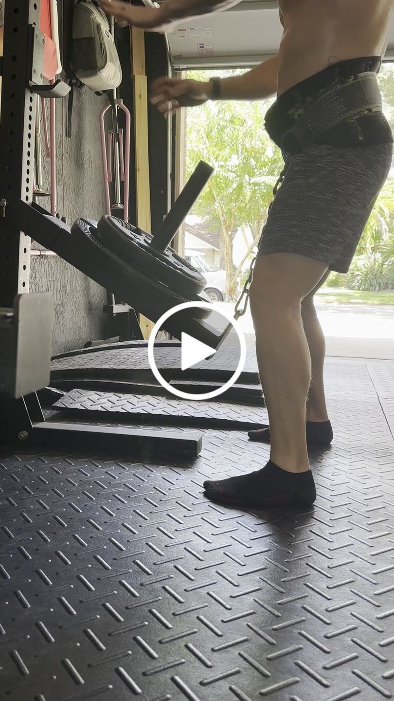 Customer video review of Revolt Belt squat