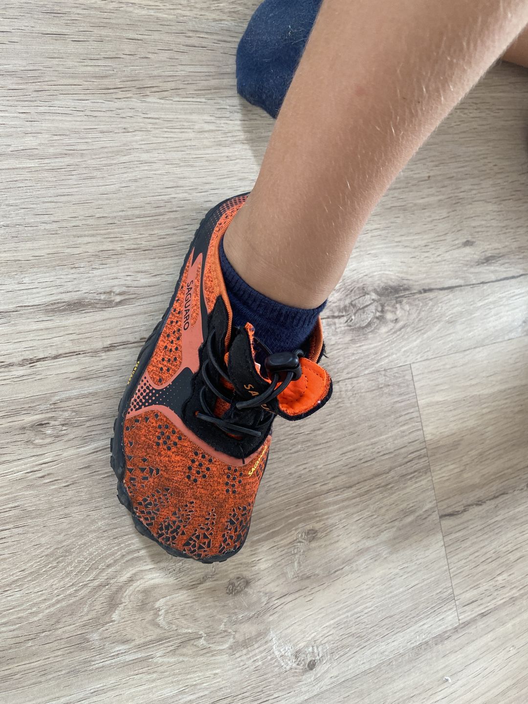 Customer photo review of Niños Barefoot Chaser Fast Ⅰ