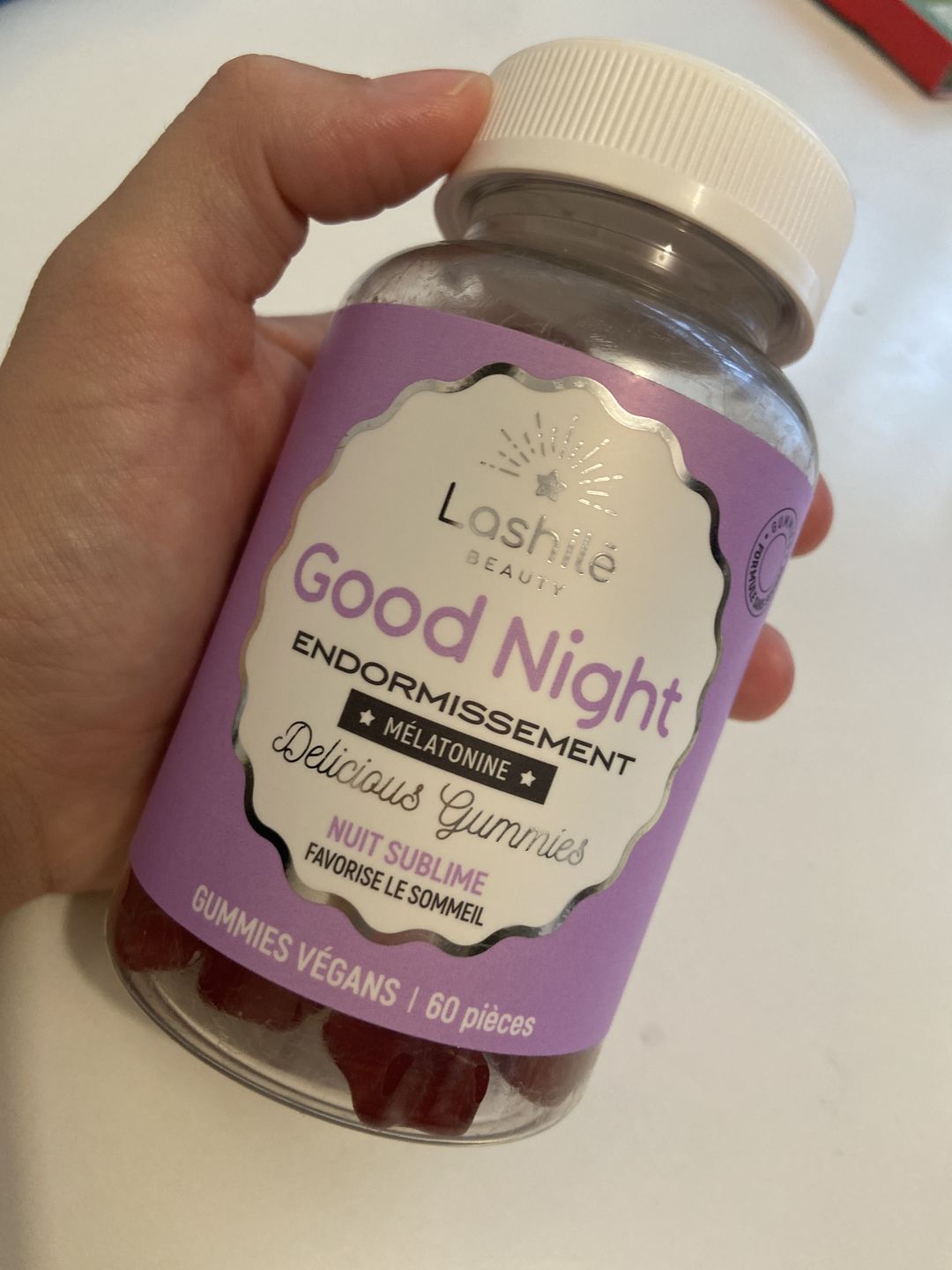 Customer photo review of Good Night - 1 mois