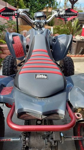 Customer photo review of Custom Seat Cover: 06-'22 Raptor 700 *ATV