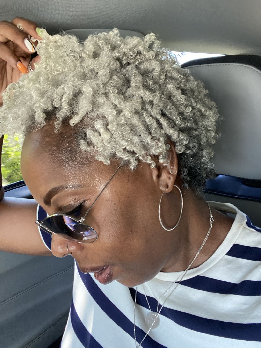 Customer photo review of SCULPT Curl Defining Gel