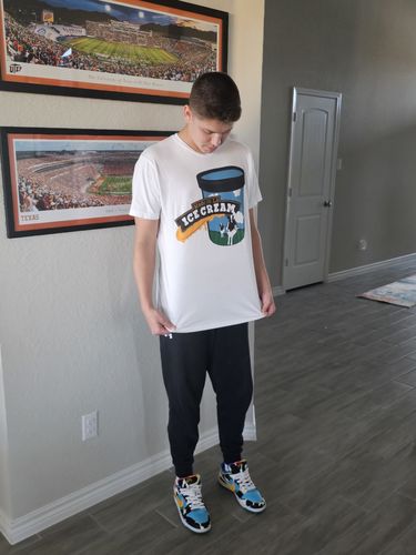 Customer photo review of B&J Ice Cream Unisex Tops - Dunk Chunky Dunky