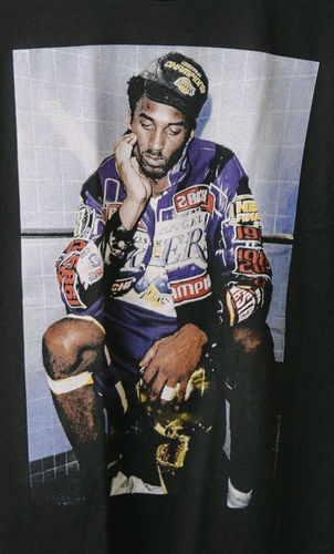 Customer photo review of "Kobe Championship" Graphic T-Shirt