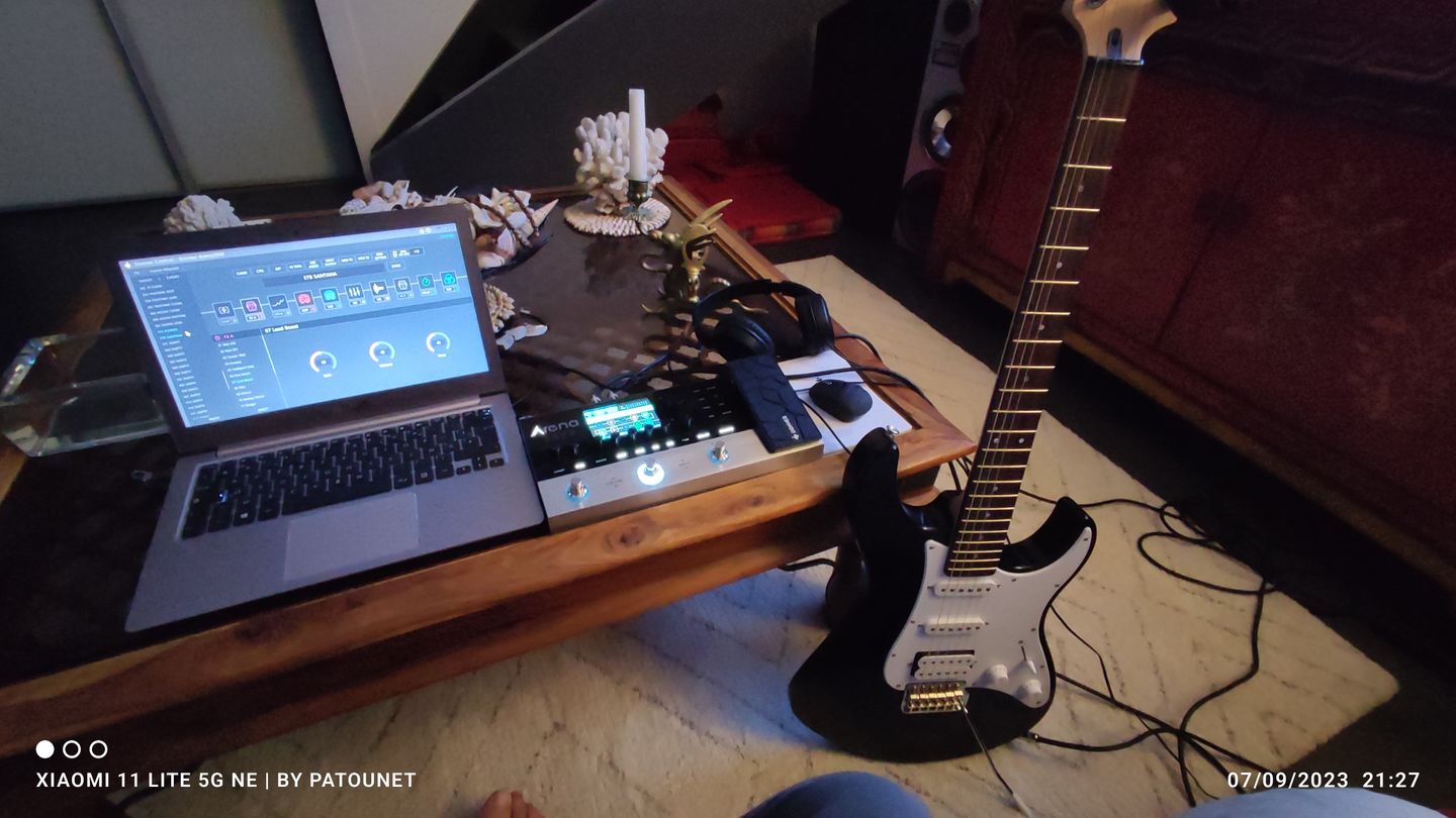 Customer photo review of Donner Arena 2000 Pédale Multi-Effets