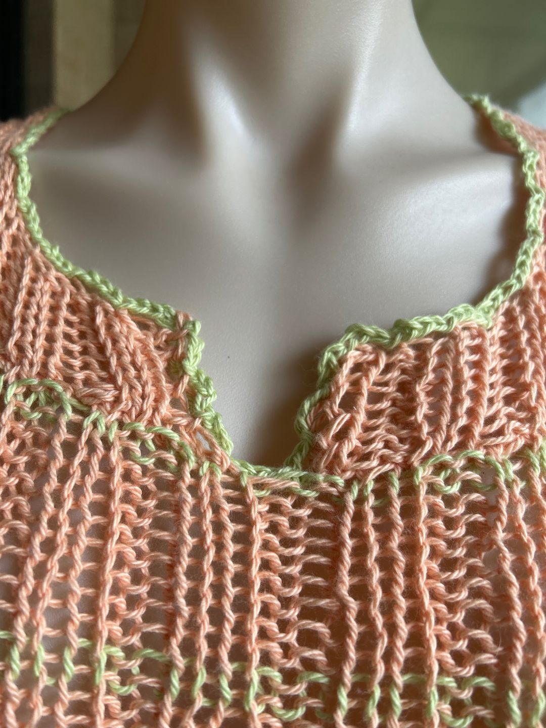 Customer photo review of Heirloom Cotton 8 ply