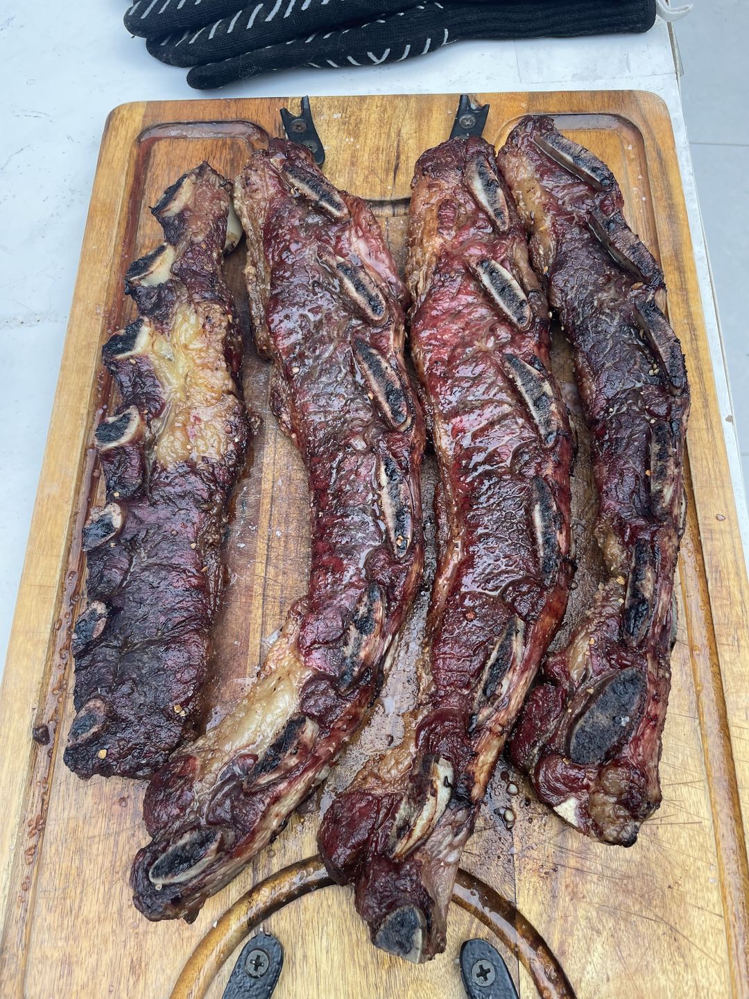Customer photo review of Asado de Tira Trozado Premium | Paquete 1 kg | Corte Criollo