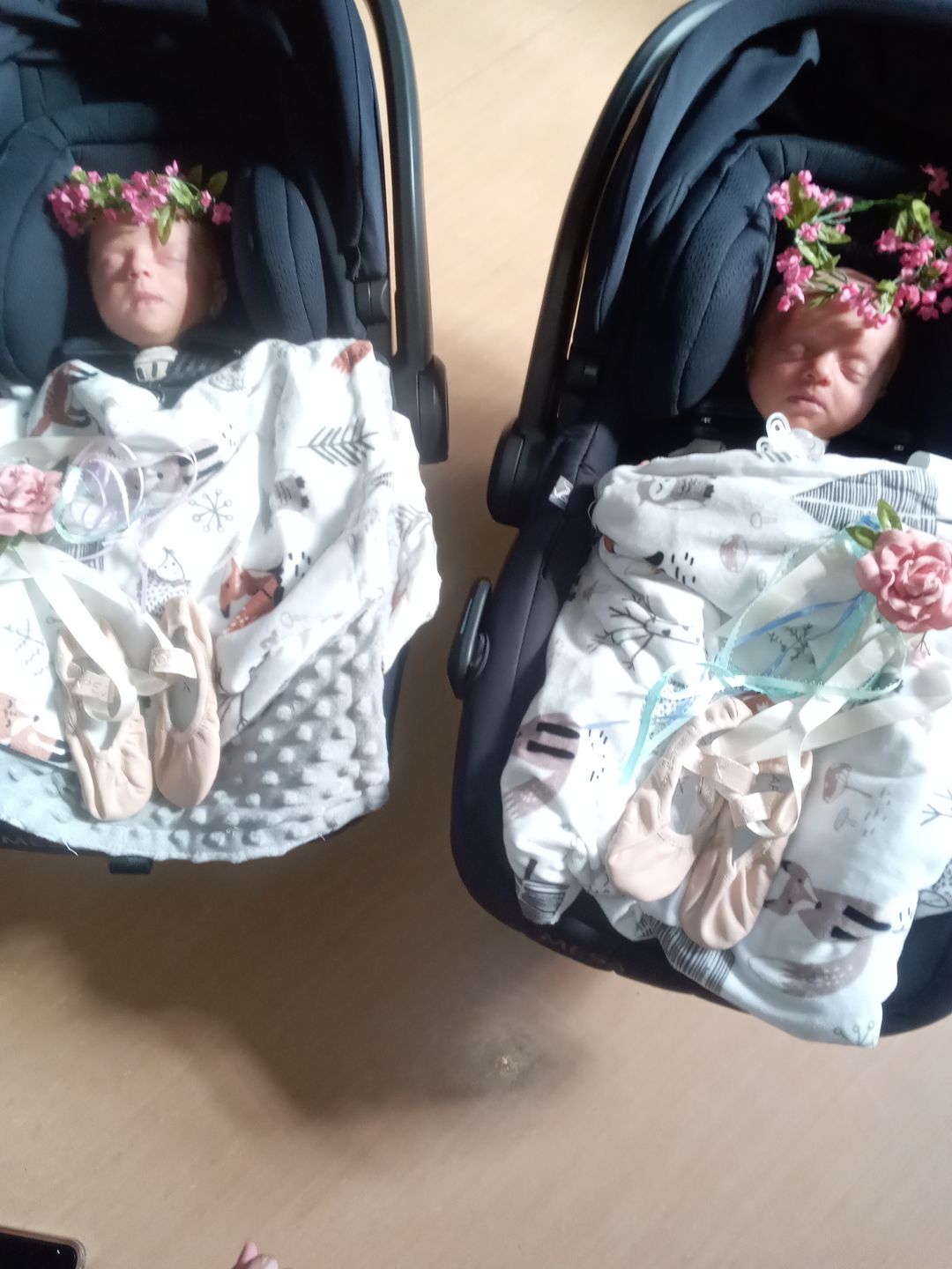 Customer photo review of Lily Ballet Shoe - Child Ballet Pink